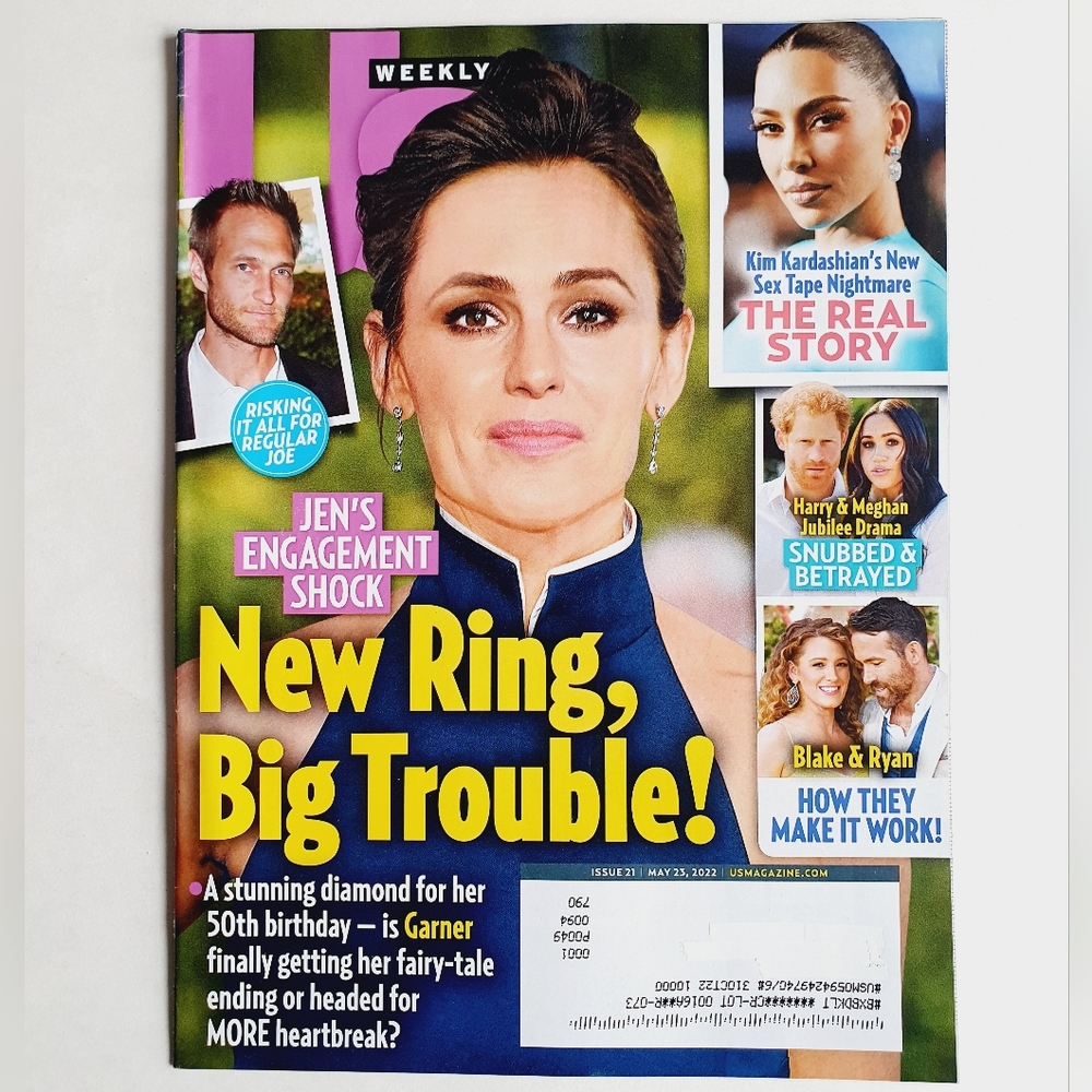 Us Weekly Magazine May 23, 2022 Jen's Engagement Shock - Kim Kardashian.